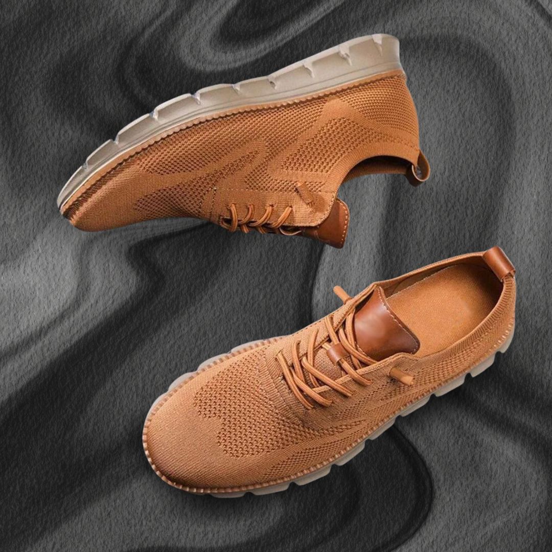 Herren Slip-On Schuhe | Textil-Synthetik-Obermaterial & EVA-Zwischensohle | Schuhe mit Breiter Zehenbox für Alltag & Freizeit | Schmid