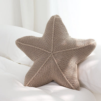 Stern | handgestricktes kissen