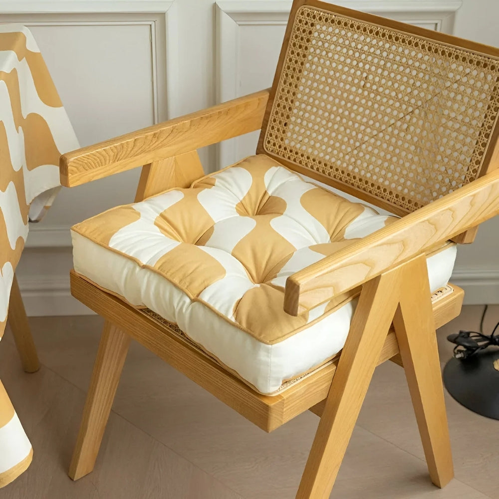Ästhetisches Wirbelmuster Kissen | Elegantes Design Für Wohnzimmer & Schlafzimmer