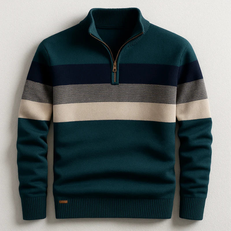 Lorven Gestreifter Pullover aus Strick für Alltag und Freizeit