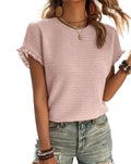 Damen T-Shirt I Baumwolle | Regular Fit T-Shirt mit Rundhals für den Alltag | Sommerbasis | Schmid