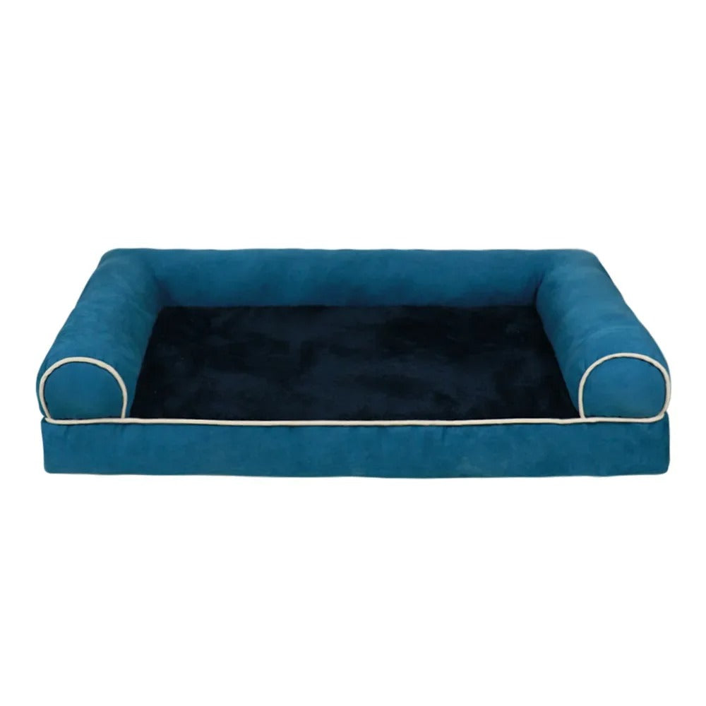 CozyTail – Haustier-Sofabett mit Rand