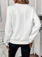 Amy - Sweater mit Reißverschluss und Stehkragen