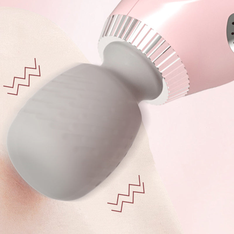 Elektrisches Massagegerät | USB-Aufladbares Handmassagegerät | Fünf Intensitätsstufen für den Alltag | Schmid
