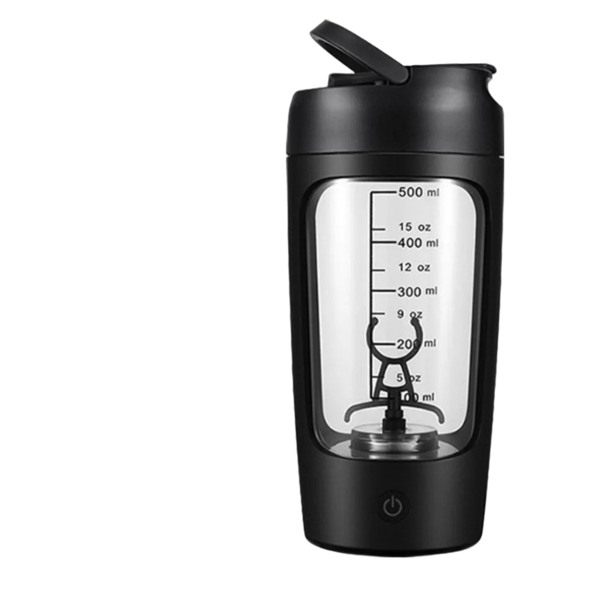 Elektrischer Protein-Shaker | USB-wiederaufladbarer Shaker mit Mischsystem | 500 ml auslaufsicherer Shaker | Schmid