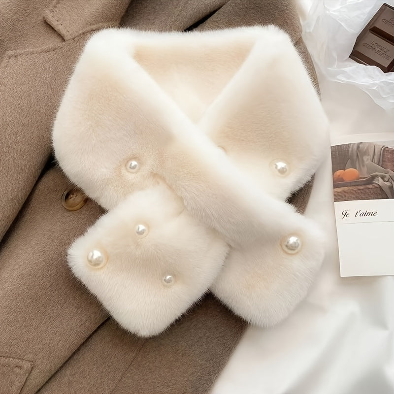 Sophie | Elegantes Plaid Mit Perlenakzenten Für Stilvolle Wärme