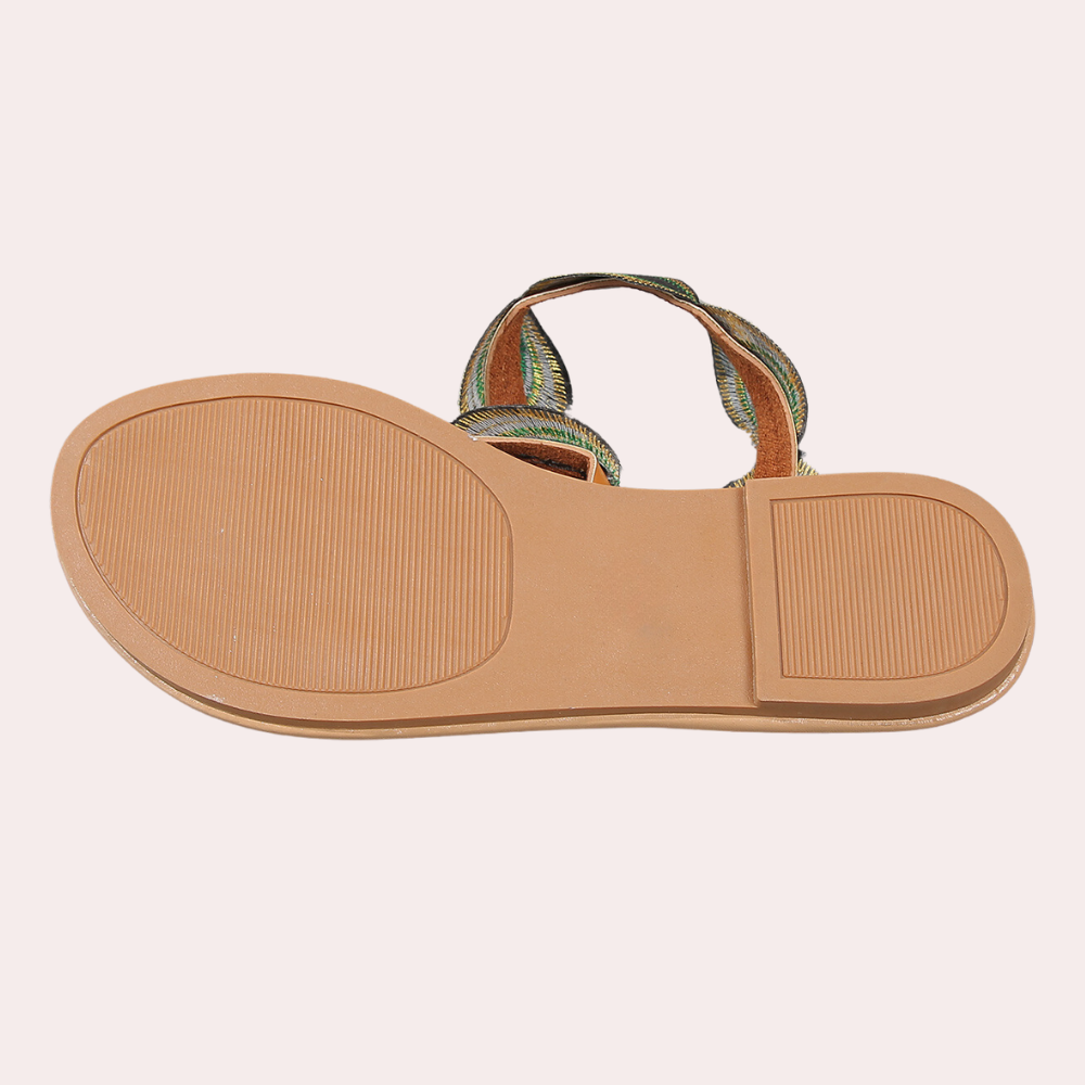 Damen Sandalen | PU Sommer Sandalen Mit Verstellbaren Riemen | Alltagsgebrauch Und Urlaub | Vanero