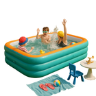 Großer aufblasbarer Gartenpool – Familienpool aus Robustem PVC