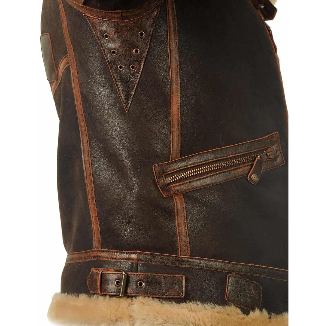 Felix | Warme Lederjacke Herren