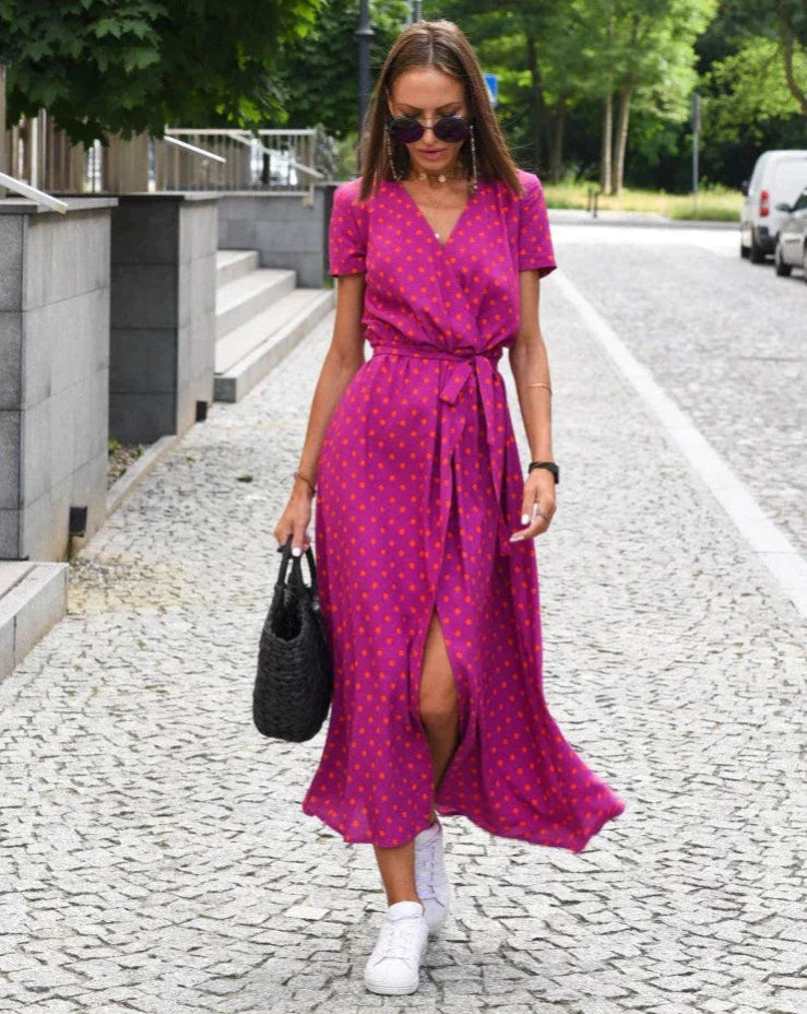 Linda | sommerkleid mit blumenmuster