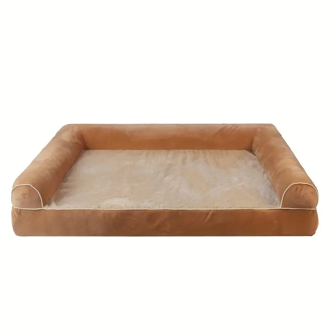 CozyTail – Haustier-Sofabett mit Rand