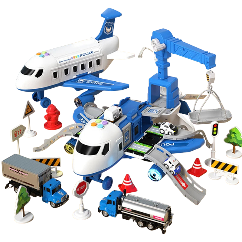 Interaktives Flugzeug‑Spielset mit Lichtern und Geräuschen