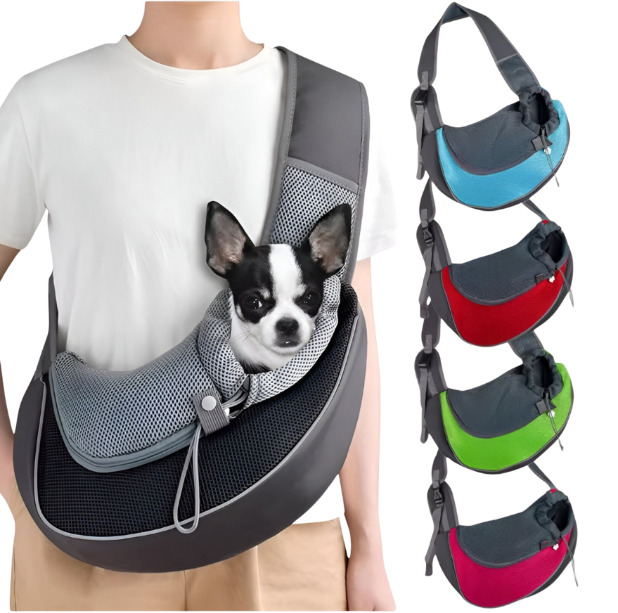 PawPort – Haustier‑Draagtas mit Atmungsaktivem Mesh