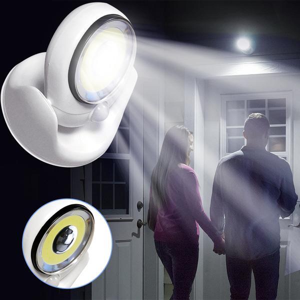 Kabellose LED Lampe mit Bewegungssensor – Wiederaufladbare Innenleuchte