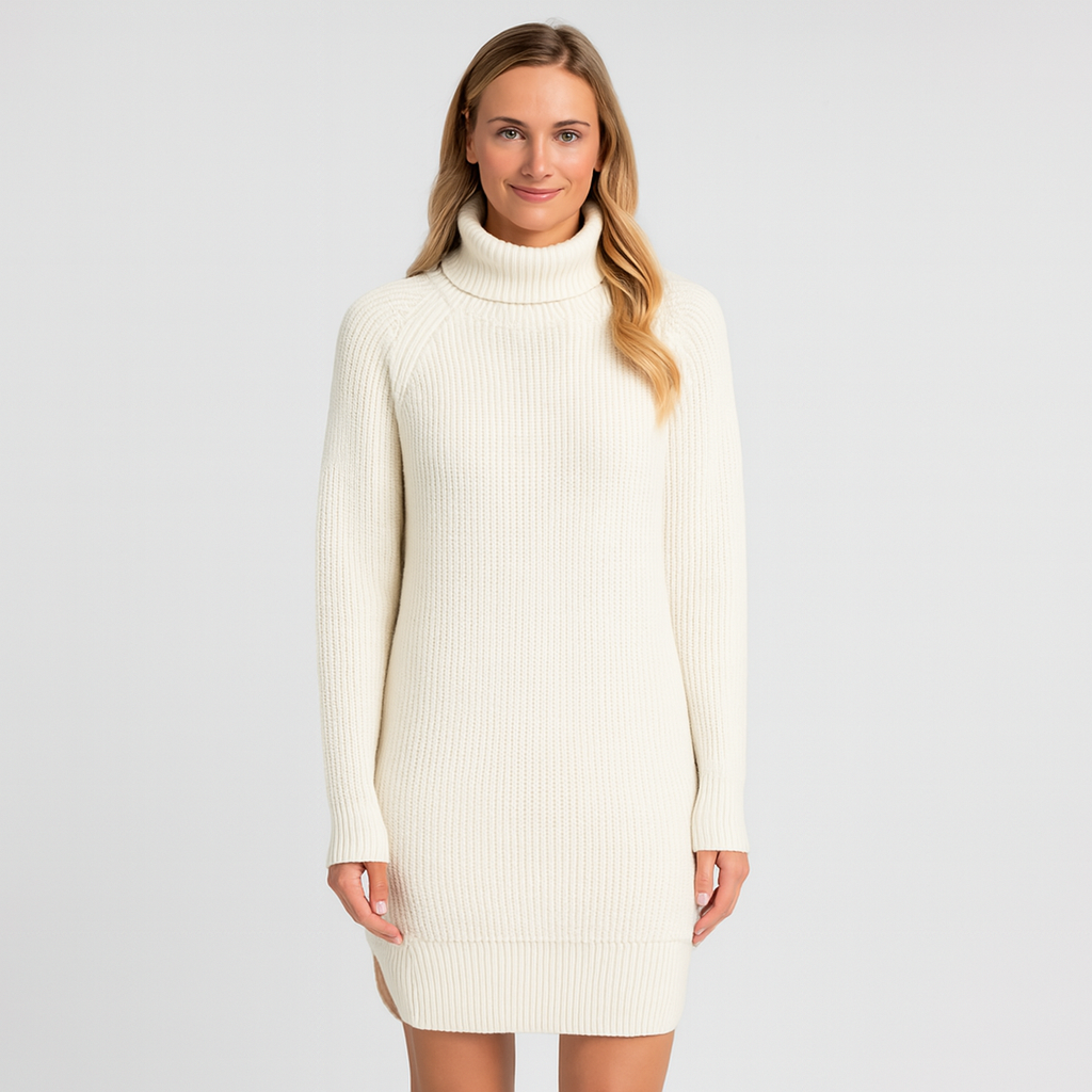 Amira | Klassisches Strickkleid Mit Edler Silhouette