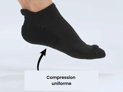 Authentic Support Socks | Kompressionssocken Mit Polsterung Für Leichtere Beine Und Weniger Fußschmerzen