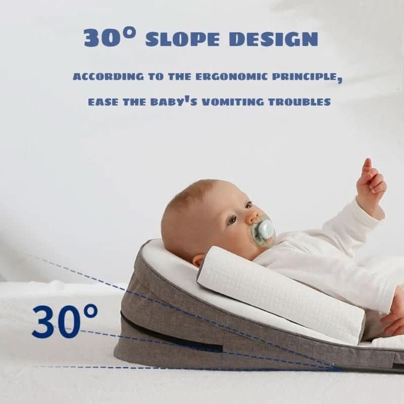 Baby Dream Support | Seitenschläferkissen Mit Anti-Reflux Neigung Für Neugeborene