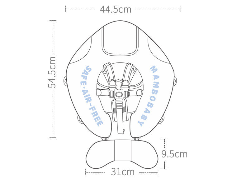 Baby Swim Ring With Canopy | Aufblasbarer Babyschwimmring Mit Sonnenschutz Und Tierdesign Für Sicheres Planschen Im Sommer