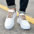 Herren - Canvas Sneaker mit Weißer Sohle