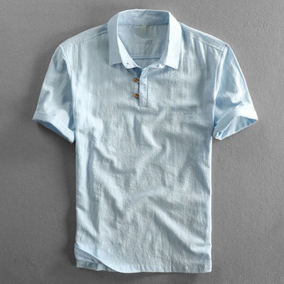 Amalfi | leinen poloshirt