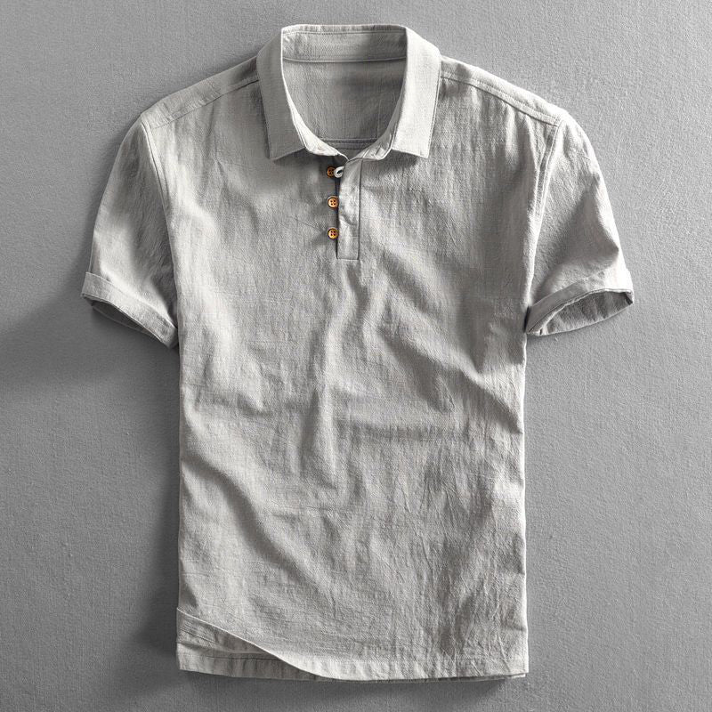 Amalfi | leinen poloshirt