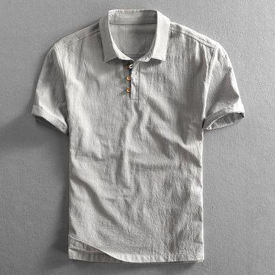 Amalfi | leinen poloshirt