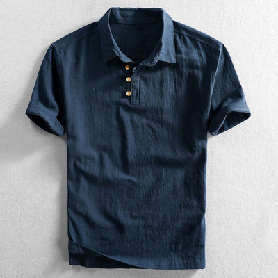 Amalfi | leinen poloshirt