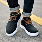 Herren - Canvas Sneaker mit Weißer Sohle