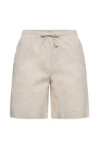 Mono Hør‑Shorts IZZY aus Leinen und Baumwolle mit Elastikbund