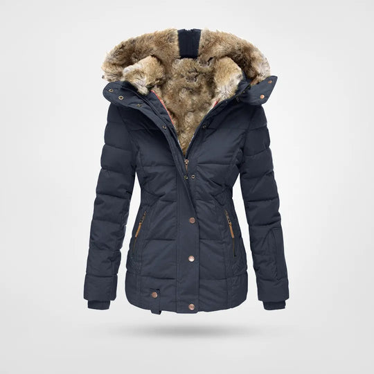 Zarah Damen Winterjacke – Wasserdicht Mit Innenfutter Und Kapuze
