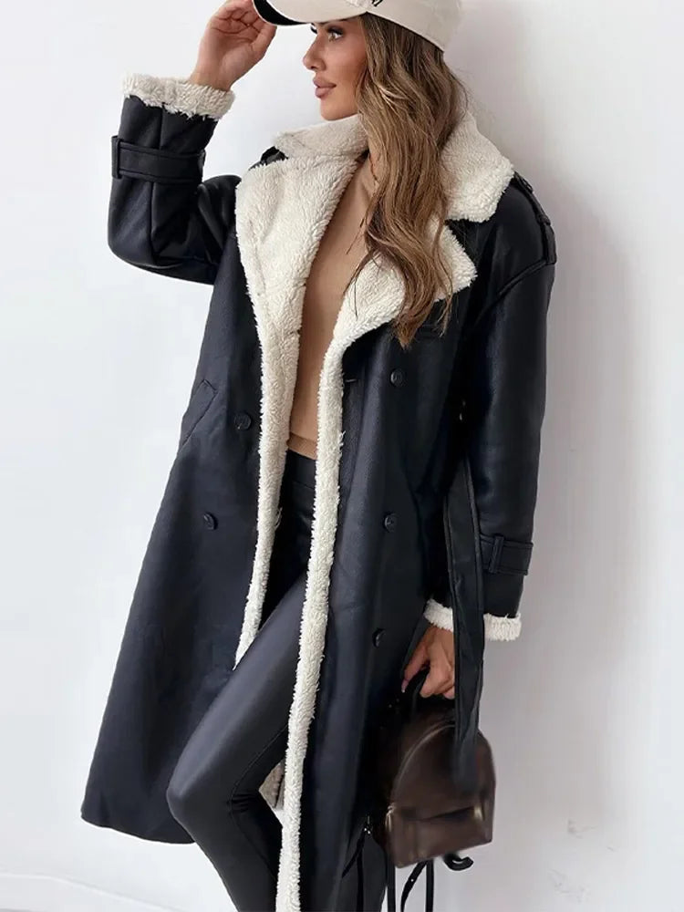 Cassy | Langer Wintermantel Mit Vielseitigem Design