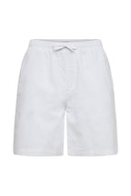 Mono Hør‑Shorts IZZY aus Leinen und Baumwolle mit Elastikbund