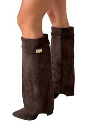 Braun - Wildleder
