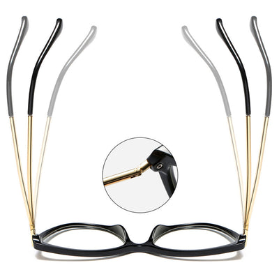 Cat Eye Brille 93335 | Modische Damen Sonnenbrille Mit Retro Design Und UV Schutz