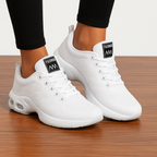 Damen Laufschuhe – Leicht, Atmungsaktives Obermaterial, Schnürung