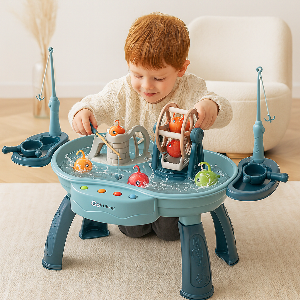 Multifunktionale Fischspielplattform – Angel- und Spielset für Kinder