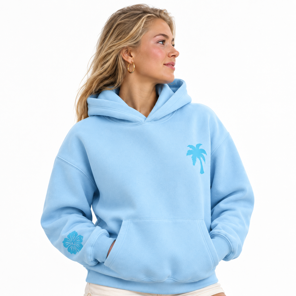 Kapuzensweatshirt aus Baumwollmix | Lange Ärmel & Lockere Passform | Pullover-Hoodie für Alltag, Freizeit & Lagenlook | Schmid