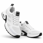 Damen Textilsneaker | Leichte Schnürung & Dicke Sohle | Flexible Schuhe für Spaziergänge, Fitness, Reisen & Alltag | Schmid