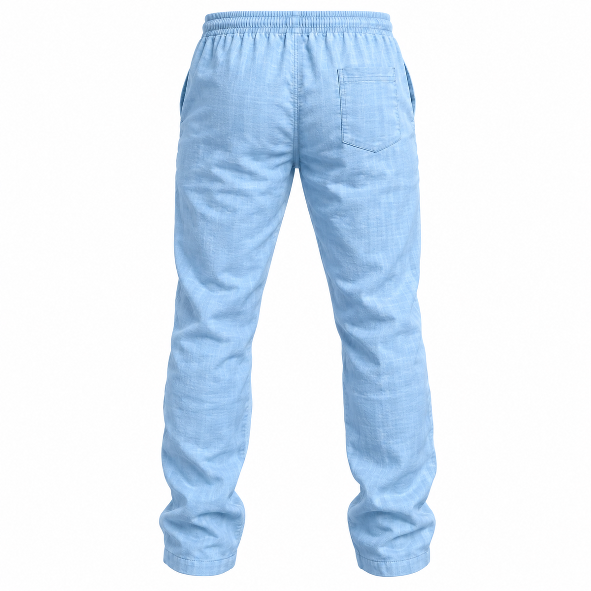 Herren Leinenhose | Gerades Bein & Leichte Konstruktion | Freizeithose für Alltag, Freizeit & Warmes Wetter | Schmid