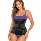 3-in-1 Postpartum-Stützgürtel | Verstellbares Wickeldesign & Elastisches Material | Bauch-, Taillen- & Lendenstützgürtel | Schmid