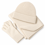Winterset aus Kaschmir | Weiche Strickkonstruktion & Koordiniertes Design | Freizeitoutfit für Alltag, Zuhause & Freizeit | Schmid