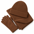 Winterset aus Kaschmir | Weiche Strickkonstruktion & Koordiniertes Design | Freizeitoutfit für Alltag, Zuhause & Freizeit | Schmid