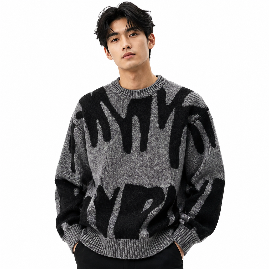 Herren Langarm-Pullover | Strukturierte Freizeitpassform | Leichter Sweater für Alltag, Lagenlooks & Freizeitoutfits | Schmid