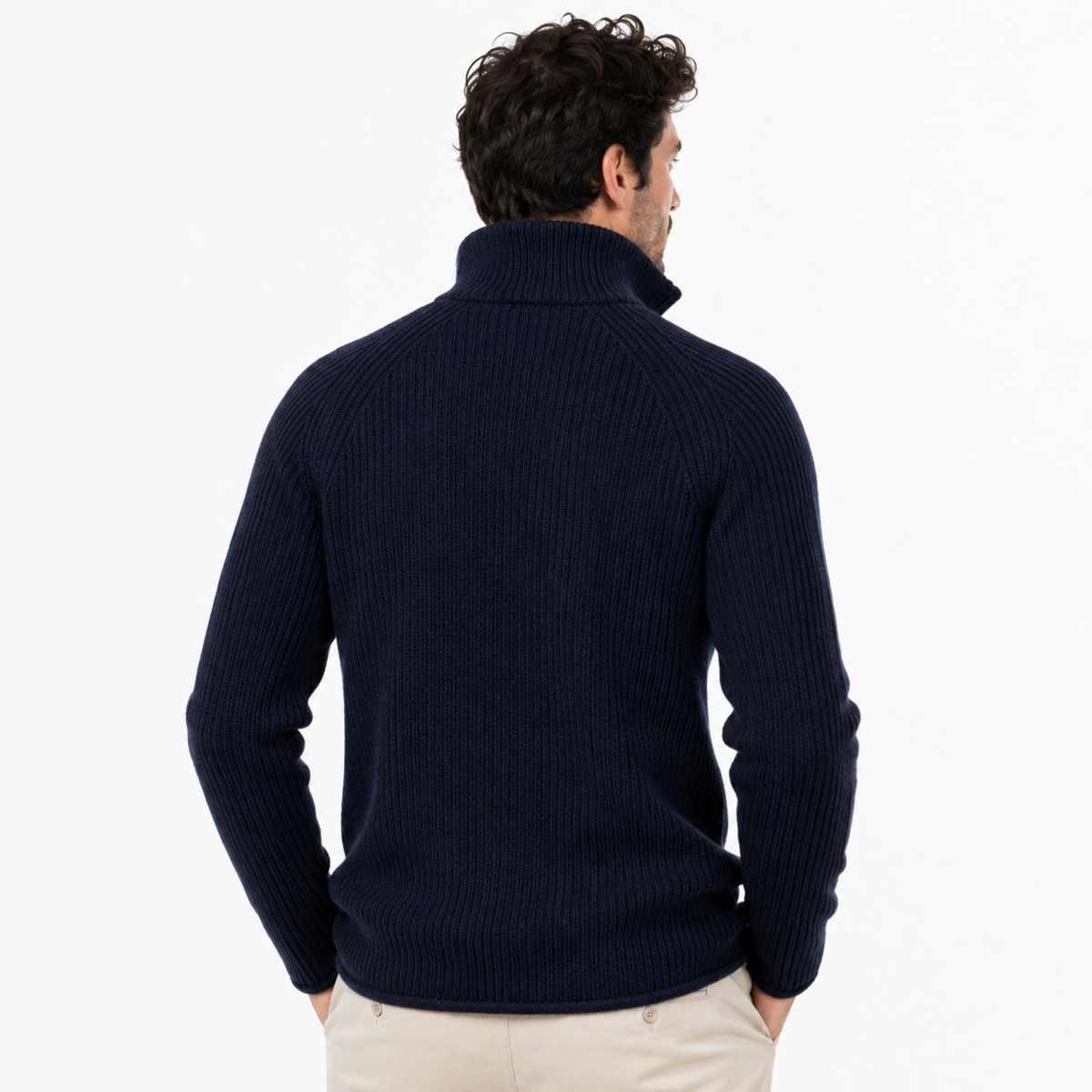 Herrenjacke mit Knopfleiste | Lange Ärmel & Seitentaschen | Regular-Fit Freizeitjacke für Alltag, Reisen & Layering | Schmid