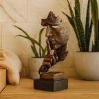 Abstrakte Skulptur Figur – Moderne Dekorative Statue für Innenräume