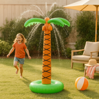 Aufblasbarer Gartensprinkler – Wasserspielzeug im Baum-Design