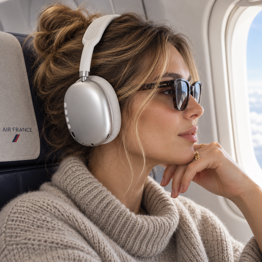 Bluetooth 5.0 Over-Ear-Kopfhörer | Kabellose Verbindung & Verstellbarer Bügel | Headset mit Mikrofon & Integrierten Bedienelementen | Schmid