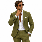 Herrenanzug aus Leinen | Slim Fit & Leichte Konstruktion | Koordiniertes Anzugset für Veranstaltungen, Freizeit & Sommer | Schmid