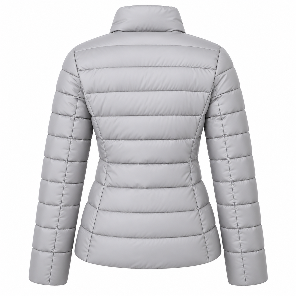 Damen Steppjacke aus Polyester | Stehkragen & Taillierte Silhouette | Leichte Jacke für die Übergangszeit | Schmid