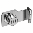 Manuelles Schrank-Codeschloss | Zinklegierung & Rollende Codewalzen | Schlüsselloses Mechanisches Kombinationsschloss für Schränke & Türen | Schmid